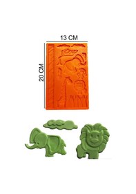 Resim Safari Silikon Şeker Hamuru, Sabun, Mum Kalıp 