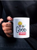 Resim Eylül Design Renkli Lettering Serisi Özel Tasarım Baskılı Kupa Bardak Eğlenceli Kupa Bardak Kahve Bardağı 