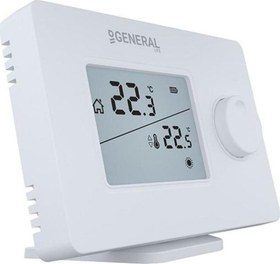 Resim GENERAL Life General Ht250 Rf Kablosuz Oda Termostatı Beyaz 