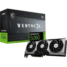 Resim Marmara Qumasch Msı Geforce RTX5080 16G Ventus 3x Oc 16GB Gdrr7 256BIT 1xhdmı 3xdp Ekran Kartı 