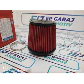 Resim EP GARAJ OTOMOTİV BÜTÜN ARAÇLARA UYUMLU ÜNİVERSAL KN BAŞLIK PERFORMANS HAVA FİLTRESİ 