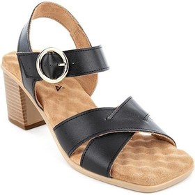 Resim Muya Abydos Anatomik Taban Kadın Sandalet Siyah 