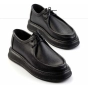 Resim Bambi Siyah Floter Deri Erkek Casual Ayakkabı E01323157040 