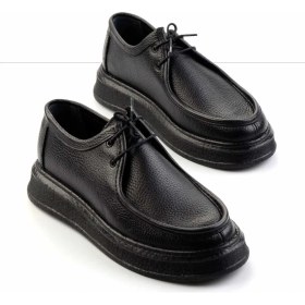 Resim Bambi Siyah Floter Deri Erkek Casual Ayakkabı E01323157040 