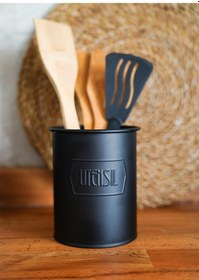 Resim The Mia Kaşıklık 13 X 11 Cm Siyah Mgl0050 