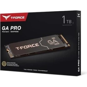 Resim MWX Teknoloji Teamgroup T- Ga Pro 1 Tb SSD Grafen Soğutucu Dram Slc Önbellek 3D Tlc Nand Nvme Innogrit Pcıe GEN5X4 M.2 Okuma/yazma 10.000/8.500 Mb/s TM8FFJ001T0C129 