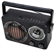 Resim NEALIRSANUCUZ Radyo Md-1173bt Portatif Radyo Bluetooth Hoparlör Usb Tf Aux 