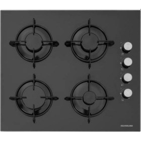 Resim Silverline BO6502B01 - CS5349B01 - 3457 SOHO Siyah Cam Ankastre Set 