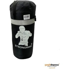 Resim Boks Torbası 60cm 25cm Bss222 Strongman Beyaz 