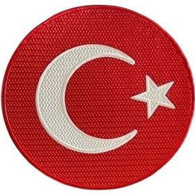 Resim Kural18 3 Boyutlu Tpu Türk Bayrağı Arması 