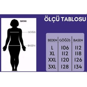 Resim Ladies First Büyük Beden 3849 Siyah-gümüş Uzun Abiye Elbise 001 