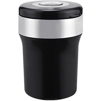 Mufunye Gece Görünürlüklü Mavi Led Işıklı Taşınabilir Kül Tablası, Abs Ve Paslanmaz Çelik Malzeme İle Dayanıklı Ve Pratik.