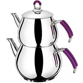 Resim Viola Maxi Boyu Küre Çaydanlık Takımı 