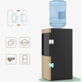 Resim AyrStore Sunup SN-28750 Geçmeli Tip Buzdolabı ve Dolap Için Çocuk Güvenlik Kilidi Yapışkanlı 