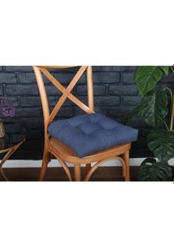 Resim Altınpamuk Altınpamuk Lüx Pofidik Petrol Sandalye Minderi Özel Lüx Dikişli B 