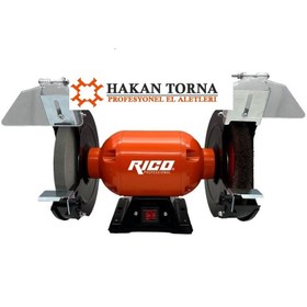 Resim HakanTorna HT- Rico Tel Fırçalı Taş Motoru 175mm 500W 