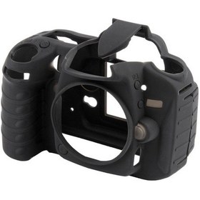 Resim Easycover Nikon D90 Silikon Kılıf Ecnd90 (Siyah) 