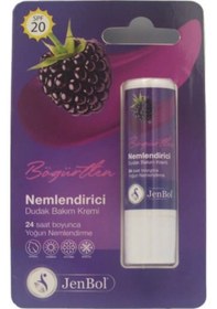 Resim Jenbol Lip Balm Nemlendirici Dudak Bakım Kremi Böğürtlen Spf 20 5 Gr 
