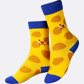 Resim Eat My Socks Smiley Cat Çocuk Çorap 