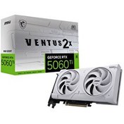 Resim MSI GeForce RTX 5060TI 8 GB Ventus 2X OC White Plus GDDR7 128 Bit DX12 Gaming Ekran Kartı 