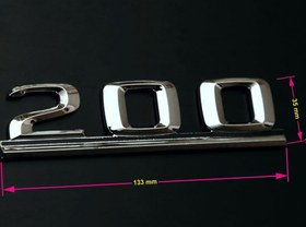 Resim MERCEDES 200 YAZI 