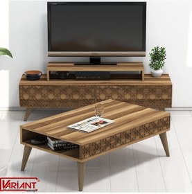 Resim Variant City Tv Ünitesi Ve Orta Sehpa Takımı (216236267) 