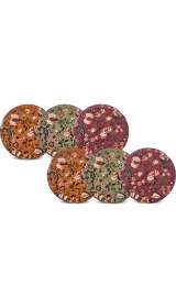 Resim Karaca Lorien 6 Parça Porselen Pasta Seti 19 cm 