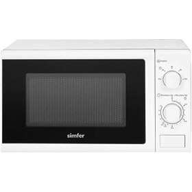 Resim Simfer SK 4601 700 W 20 Litre Mekanik Beyaz Mikrodalga Fırın 
