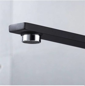 Resim Kare Siyah Mutfak Eviye Bataryası Siyah 