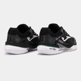 Resim Joma Tslals2601om Slam Lady 26 Kadın Padel Ve Toprak Kort Tenis Ayakkbısı - Siyah 