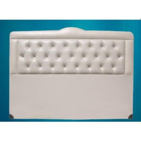 Resim Başlık ALC YAĞMUR Model 90 cm Suni Deri Kumaş Kapitone Krem Renk El Yapımı 