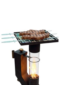 Resim Mangallı Füze Pelet Soba 