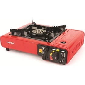 Resim Nurgaz NG 501 Portatif Set Üstü Ocak Kırmızı 