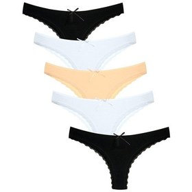 Resim New Lilla 1130 Brazil Dantelli Kadın Külot Paketi (549598439) Çok Renkli 
