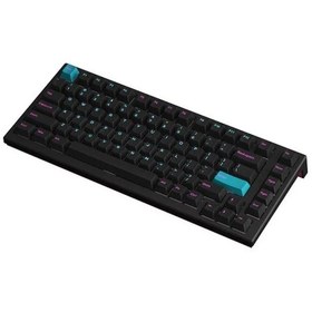 Resim Akko MONSGEEK MG75W Midnight V3 Cream Yellow Pro Switch Kablosuz Mekanik Oyuncu Klavye 