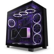 Resim NZXT H9 Elite Black Tempered Glass RGB USB 3.2 ATX Mid Tower Kasa 