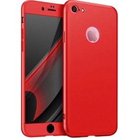 Resim Apple Iphone 7 \u002F 8 GKK Kılıf 360 Derece Tam Koruma 