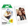 Resim Fujifilm Instax Mini 12 Makine Uyumlu 20'li Film ve Beyaz Fotoğraf Çerçevesi 