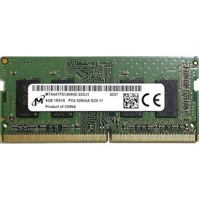 Resim 4gb Micron Ddr4 Nb 3200 Mhz Sodımm Notebok Rami 