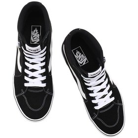 Resim Vans Mn Filmore Hi Erkek Siyah Bilekli Sneaker Siyah 