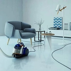 Resim Ala Store EUFC81DB Ultraflex Torbasız Elektrikli Süpürge | 12 M Erişim Mesafesi, Kolay Boşaltılabilir Toz Haznesi, Motion Control Sistemi, Yıkanabilir Hijyen Filtresi | Turbo Cyclonic Technology 