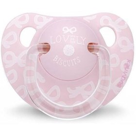 Resim Suavinex Ortodontik Silikon Emzik 0-6Ay - Biscuits - Pembe 