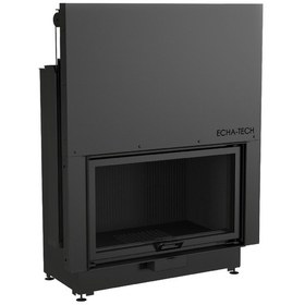 Resim Echa Tech Asansörlü Çelik Şömine Haznesi Düz 90 X 55 D 