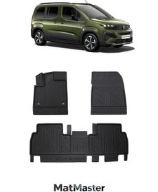 Resim MatMaster Peugeot Rifter 2020 Model 5D Ekstra Havuzlu Paspas 