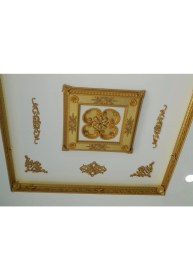 Resim Decogold 90*90 cm Kare Altın Saray Tavan 