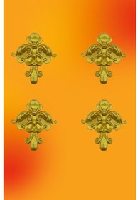 Resim Altın Saray Tavan Motif 13*13 4 Adet 