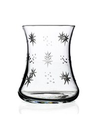 Resim Decocia Kazaan 6'lı Çay Bardağı 170 CC Sema Desenli Şeffaf 