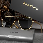 Resim Bandimu Vintage-Inspired Moda Gözlükleri - Bakır Alaşımlı Çerçeve, Erkekler ve Kadınlar İçin Dekoratif Lensler, Günlük Giyim İçin Mükemmel 