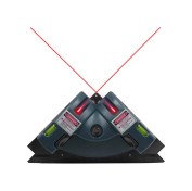 Resim Skycity Mavi 90 Derece Lazer Açı Cihazı - Flaş Leveller - Tuğla Yapi İçin Doğru Lazer Aracı Pil Hariç 