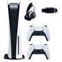 Resim Sony Playstation 5 Diskli Oyun Konsolu + 2. Dualsense Kol + Pulse 3D Kulaklık + Kamera (İthalatçı Garantili) 